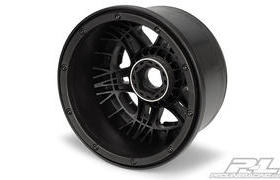 PROLINE Split Six Black/Black Bead-Loc Rear WheelsPL-2719-03