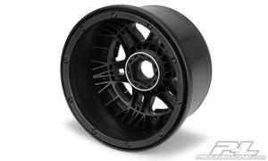 PROLINE Split Six Black/Black Bead-Loc Rear WheelsPL-2719-03