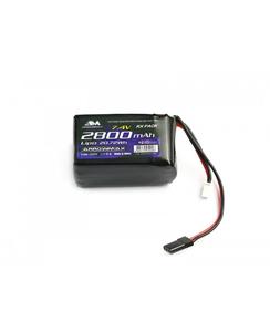 ARROWMAX  Lipo 2800mAh 2S TX/RX 7.4V Hump PackAM-700913