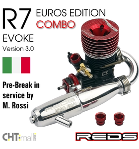 REDS  R7 手改厂队版2104排气+S 短弯管 QUATTOR四桨可调离合器