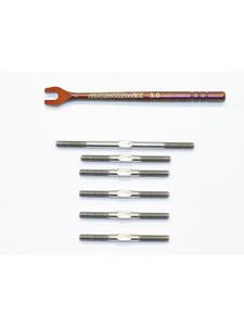 ARROWMAX Turnbuckle Set for Schumacher Mi5 (Titanium)