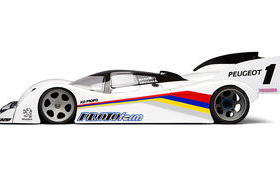 PROTOFORM P905B High Down Force Light Weight Clear Body for