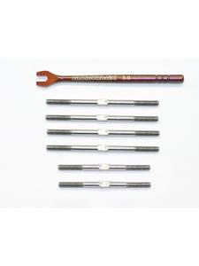 ARROWMAX Turnbuckle Set for Yokomo B-MAX2 (Titanium)