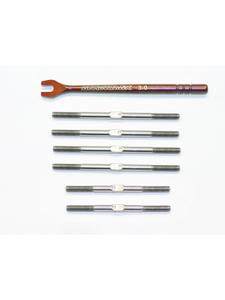 ARROWMAX Turnbuckle Set for Yokomo B-MAX2 (Titanium)