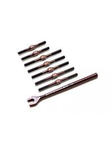 ARROWMAX Turnbuckle Set for Yokomo B-MAX4 (Spring Steel)