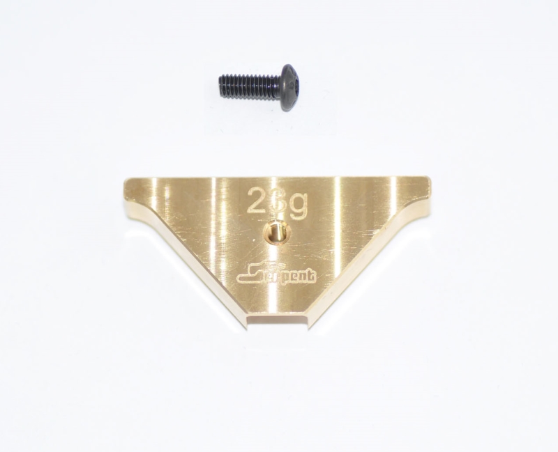 SERPENT 蛇仔 SRX2 Rear bulkhead weight 500244