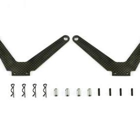 serpent 蛇仔 Battery mount plate carbon set SRX8E 600951