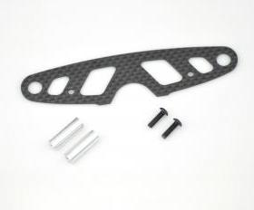 SERPENT 蛇仔 S411 Bumperplate carbon set S411 401577