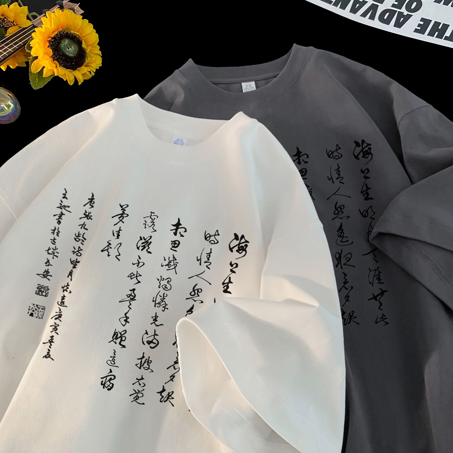 2025夏季新款纯棉短袖T恤潮流星座301D-1-CM3150-P28,男装T恤,星座301D-1