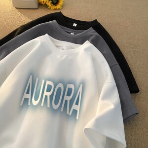 2025夏季新款麂皮绒短袖T恤  星座301D-1-JX0800-P28图片