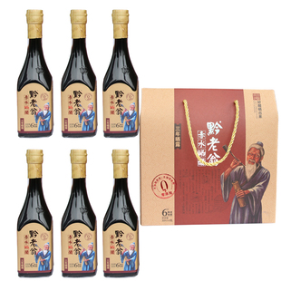 黔老翁贵州特产赤水晒醋365ml三年晒露食用6瓶礼盒包邮