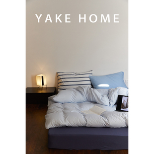 YAKEHOME【找寻乌拉诺斯】A类母婴级全棉针织棉四件套天竺棉纯棉