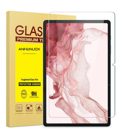 适用三星平板TabS7全屏2.5D钢化玻璃S8透明防爆贴膜S9超薄屏幕保护膜