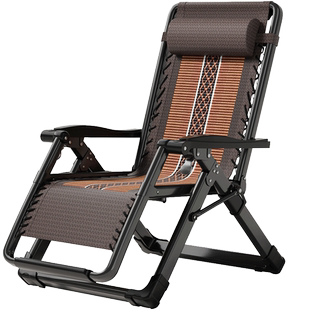 午憩宝躺椅折叠午休靠背椅家用阳台结实两用午睡椅休闲懒人沙滩椅