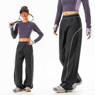 Eblishungi潮牌户外防风防水加绒锁温保暖苏哈线撞色运动休闲长裤