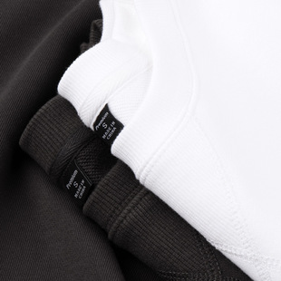 打底衫 340g重磅巧克力色纯棉倒三角外贸卫衣小码 情侣款 s码 男装