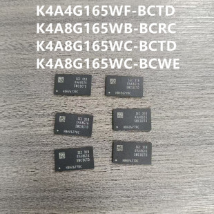 Samsung K4A8G165WC-BCTD BCRC 8G 96BGA三星 DDR4闪存颗粒512M16