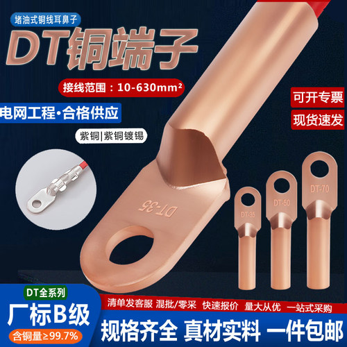 全型号DT铜鼻子厂家直销批发价