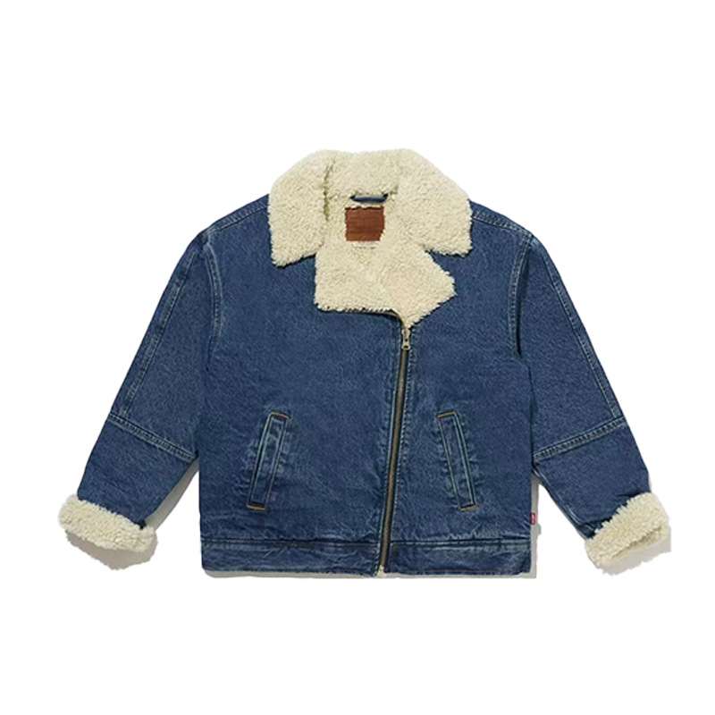 Levi's/李维斯  水洗保暖简约长袖牛仔外套长袖夹克9370-0001