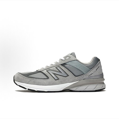 New Balance NB 990 V5 复古休闲城市通勤跑步鞋女款灰白W990GL5