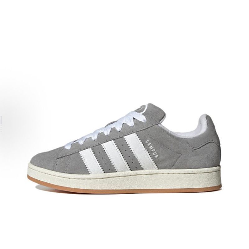 adidas originals CAMPUS 00s 00s 皮革舒适潮流板鞋灰白HQ8707图片
