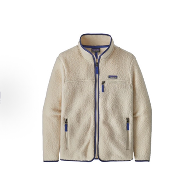 patagonia巴塔哥尼亚Retro Pile防风双面抓绒复古抓绒衣22795-NAT
