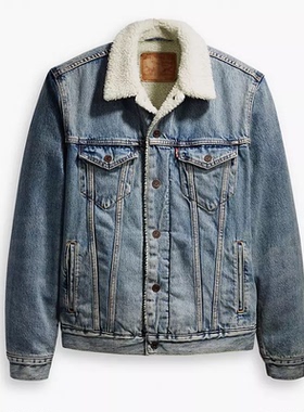 Levi's/李维斯休闲男士翻领牛仔夹克外套16365-0044
