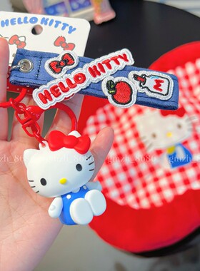 正版三丽鸥kitty包包玩偶挂件