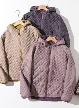 云柔小暖炉!冬新款驼绒棉服保暖防风百搭宽松实穿连帽外套7608-1