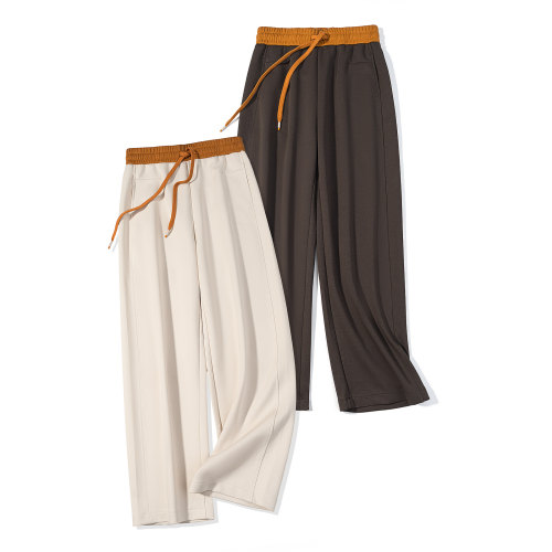 清风随行！2026春夏款休闲裤好穿舒适显瘦百搭垂挺括直筒长裤7866