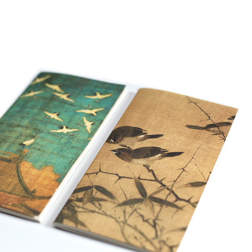 本然质朴月计划本子古风小本日程本效率本中国风记事本每月一本