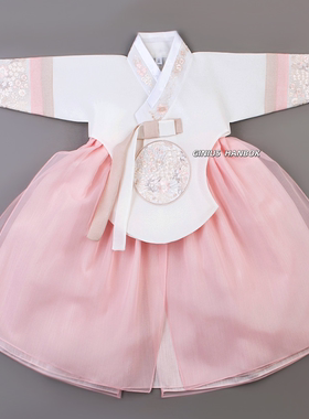 百天韩服租赁）朝鲜族服饰 韩式韩服 百天韩服 朝鲜族民族服装