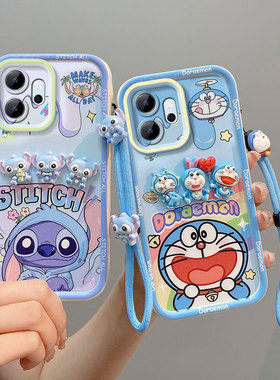 专用Reno15F 4G/5G海外版手机壳新款个性创意情侣卡通钢化膜OPPOCPH2801国外可爱硅胶防摔全包软边男女国际版