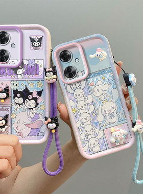 专用OPPO Reno11F 5G海外版手机壳CPH2603国际版防摔软全包边保护套F25PRO立体卡通送钢化膜可爱男女情侣新款