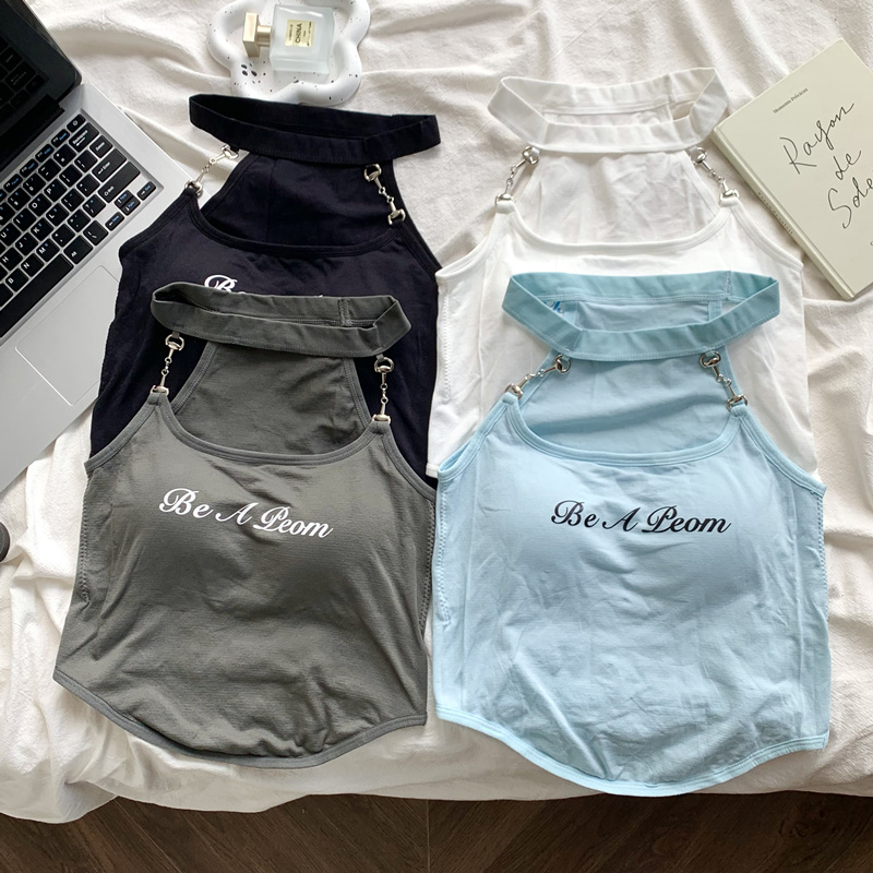 性感吊带背心女夏带胸垫打底衫