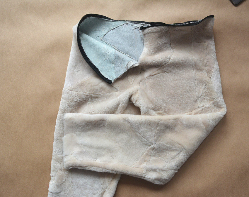 Pantalon cuir homme droit pour hiver - Ref 1480537 Image 3