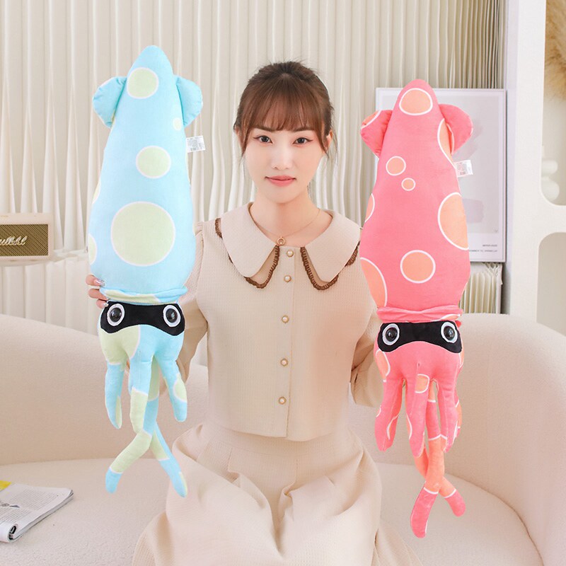 穿越龙创意新款鱿鱼公仔