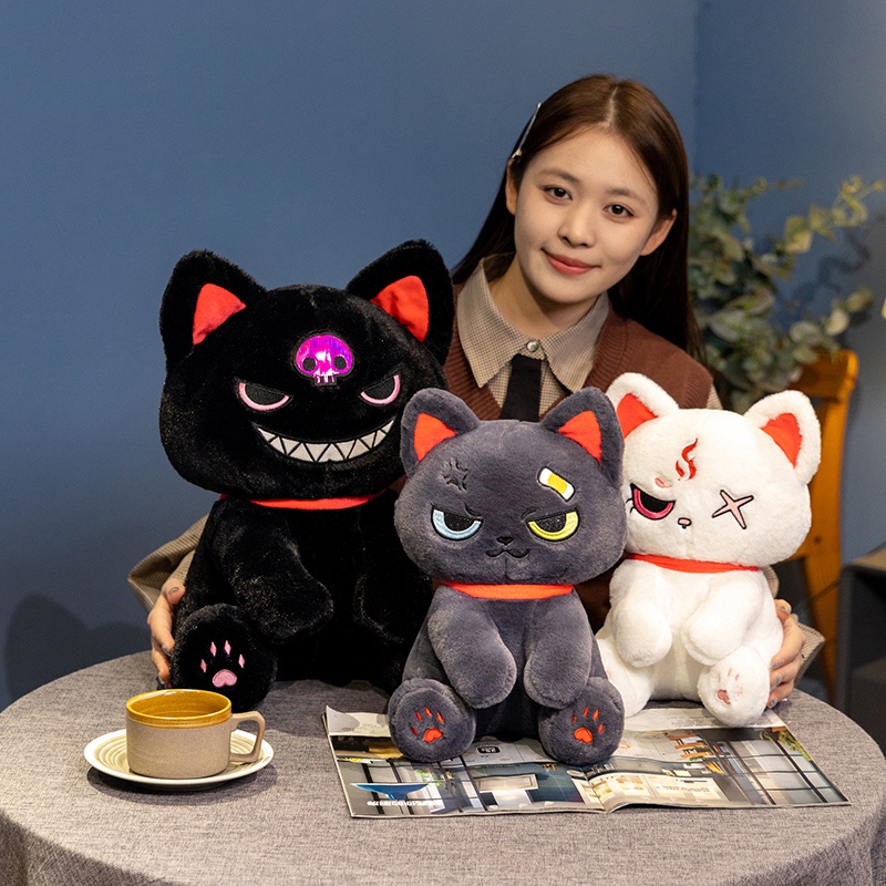 穿越龙可爱海盗猫咪公仔