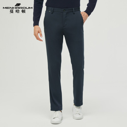 MENHARDUM/蔓哈顿秋冬新品商务男士休闲裤中年职业上班舒适长裤