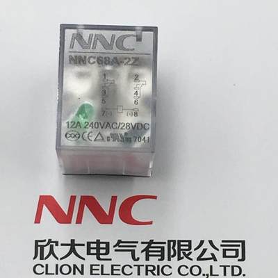 交流电磁继电器NNC68AL-2Z13FLY2