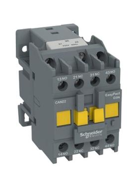 CAN31B5N 施耐德 EasyPact D3N接触器式中间继电器 24VAC 3NO+1NC