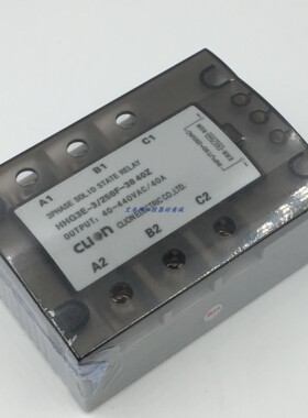 全新正品CLion欣大三相交流控交流固态继电器HHG3E-3/250F-38 40Z