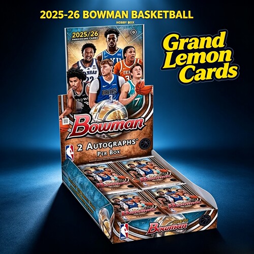 2025/26 Topps Bowman Basketball Hobby 篮球球星卡原盒卡