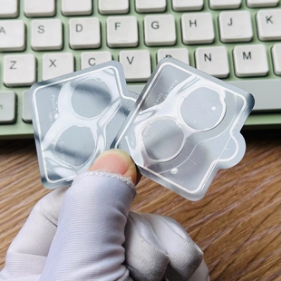 Pro摄像头膜高清Pet软膜超薄turbo3摄像头膜水凝分体后摄贴膜柔性玻璃纤维防摔膜高透 镜头膜适用红米Turbo4