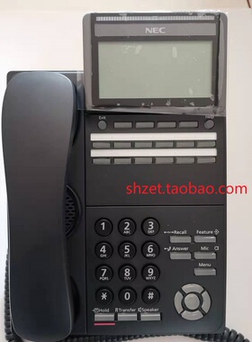 NEC电话交换机12键数字话机 专用话机 DTK-12D-1P(BK)TEL