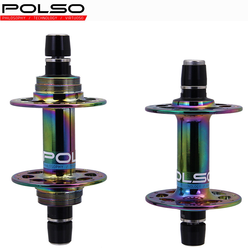 死飞车内锁场地竞速花鼓100/120开档20h32h铝合金双培林花鼓polso