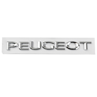 适用标致307 308 408 508 3008 4008后备箱英文标PEUGEOT字母车标