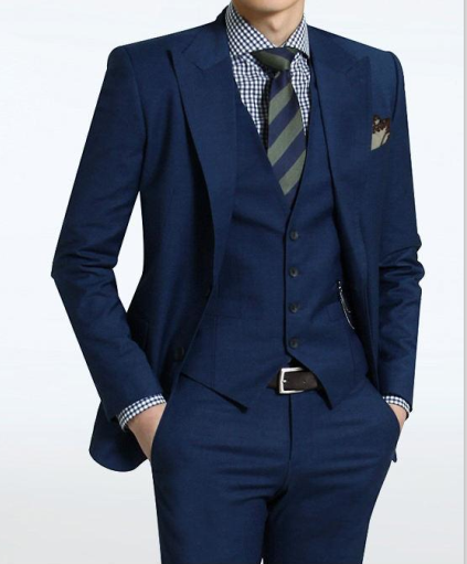 Costume homme en laine pour printemps - Ref 1556869 Image 4