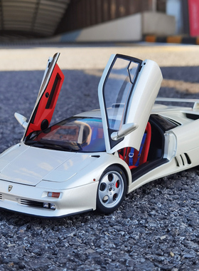 奥拓1/18兰博基尼鬼怪Lamborghini Diablo SE30 Jota汽车模型车模