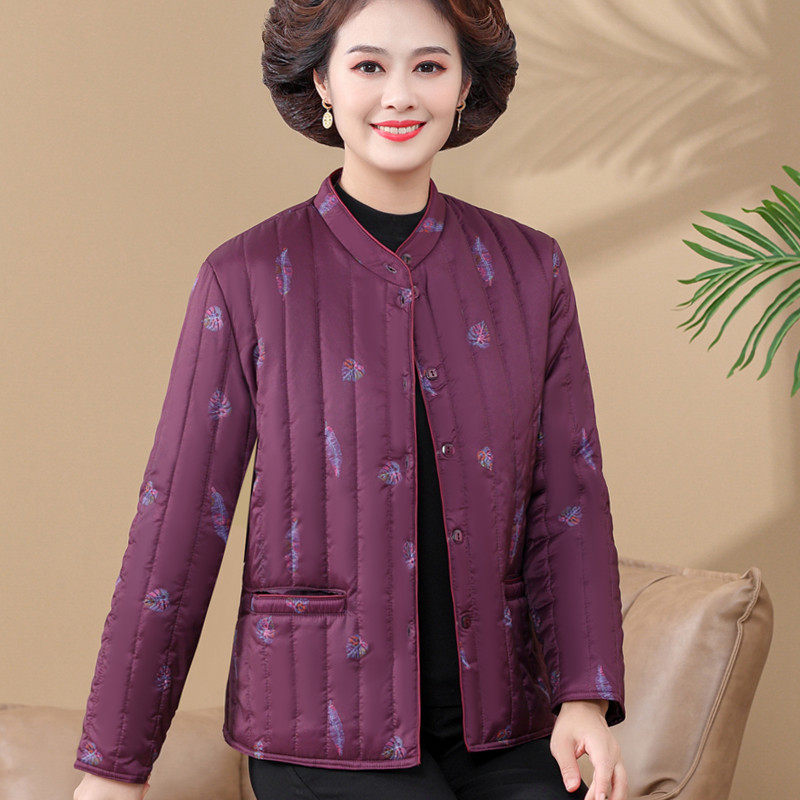 妈妈羽绒棉服短款保暖中老年人女冬装外套大码棉衣奶奶装加厚棉袄,女装/女士精品,中老年女装,淘宝优惠券,粉丝福利购,淘宝优惠卷